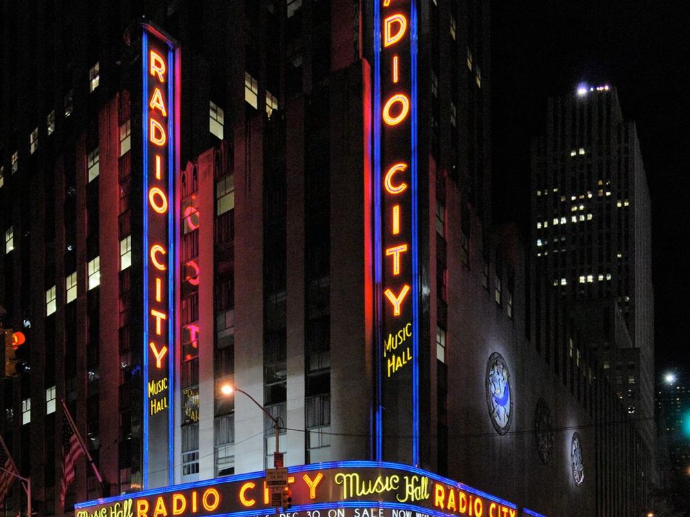 Radio City Music Hall du Rockefeller Center à New York