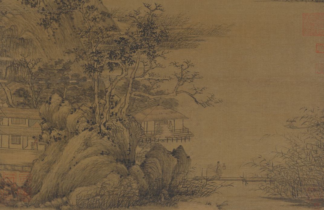 Détail, Wang Meng