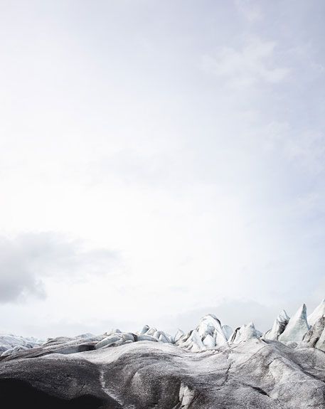 Fjallsjökull, planche I, 2010. Islande