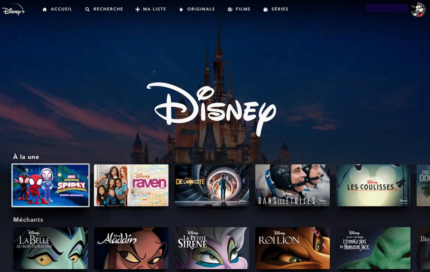 disney plus partage compte