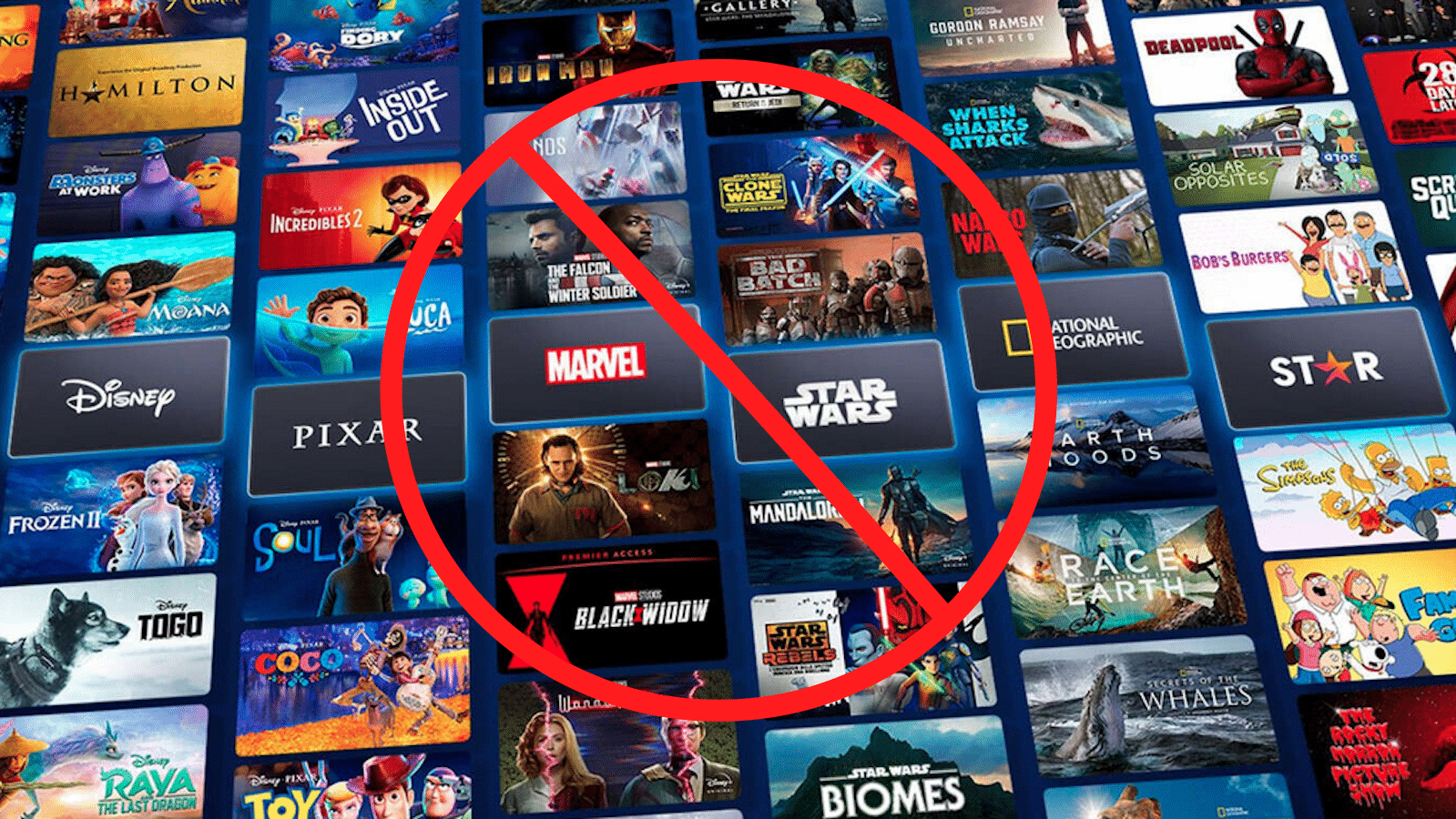 disney supprime catalogue